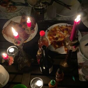 communication candle spell